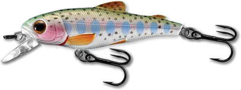 Generic Fishing Lure Trout Jerkbait Crankbait 1/8oz Rainbow, Brook or Brown Color #