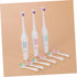 3pc YARNOW Electric Toothbrush for Pets Portable Random Colors Gentle Gums Cleaning for Dogs and Cats Lightweight