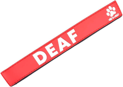 Max and Neo Deaf Leash Sleeves - We Donate 1 for 1 to Dog Rescues for Every Product Sold (2 Sleeves, Deaf)