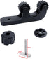 Kayak Paddle Holder Rail Bracket, Standard Paddle Holder, Kayak Track Mount Accessories, Fishing Rod Holder, Rubber Boat