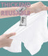 Premium Disposable Washcloths (40pcs) - Portable Pure Cotton Compressed Towels for Face & Hand Washing, Travel Ready