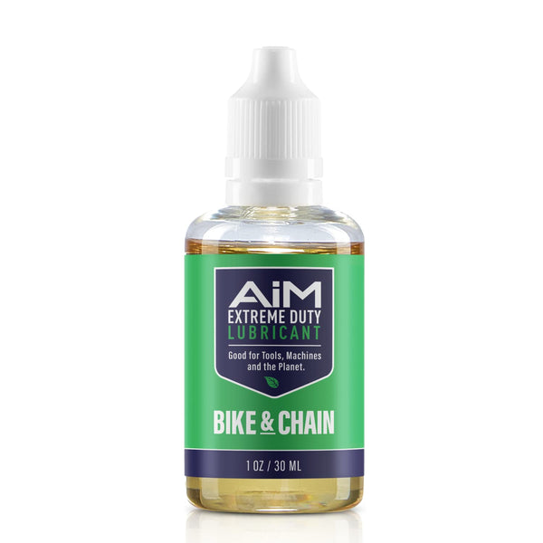 PlanetSafe Lubricants AiM Bike Chain Lube - 1oz - Bicycle Chain Lubricant