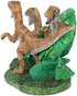 Penn-Plax Jurassic Velociraptor Aquarium Ornament, Small Size