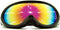GloFX Diffraction Ski Goggles - Rainbow Gradient Rave Prism Kaleidoscope Lightshow Lenses for Edm Music Festival