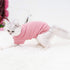 Dociote Dog Clothes for Small Dogs, Fleece Puppy Sweaters, Winter Sweatshirt for Small Dogs (Medium, Pink)