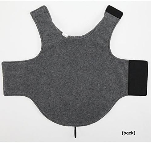 Creation Core Windproof Plush Dog Clothes Jacket, Night Reflective Vest, Eco-Friendly, No Pull Design for Small & Large