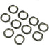 GOTICAL 5/8-24 Black Steel Jam Nut, 308, 7.62, 300, 5 Pcs