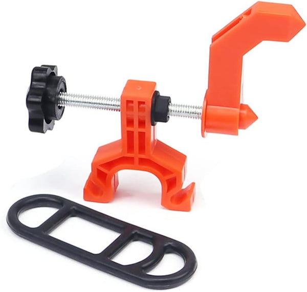 Portable Bicycle Wheel Truing Stand, Compact Lightweight Bike Rims Adjustment Tools for Tuning - Orange