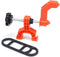 Portable Bicycle Wheel Truing Stand, Compact Lightweight Bike Rims Adjustment Tools for Tuning - Orange