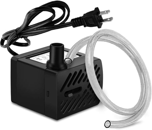 PULACO 50GPH Mini Submersible Water Pump, 3W for Aquariums, Fish Tank, Pond, Fountain