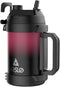 Sports Water Jug - Gallon Water Bottle - Large Insulated Stainless Steel