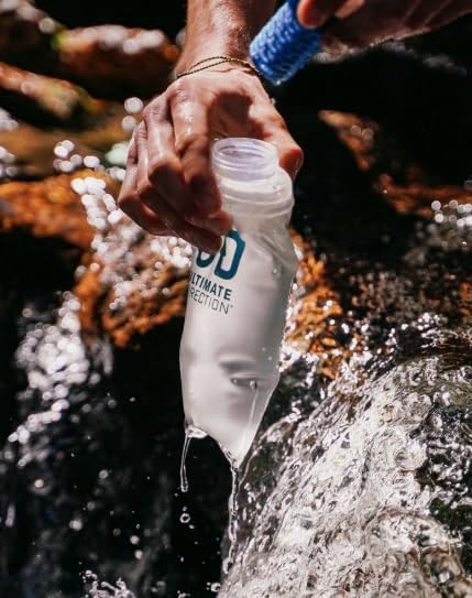(450mL 500mL) Packs Ultimate Direction Body Bottle or Collapsible Soft Flask Water Bottle for Hydration Vests, Running