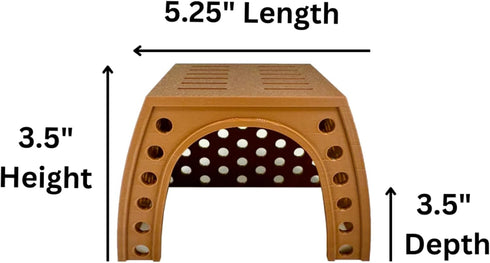 Hermit Crab Hideout Hut | Hermit Crab Climbing Tank Decor Cave | Hideaway Habitat Hide Decoration Accessories Supplies