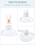 Pawfly Aquarium Suction Cup Clips, 20 Pack for Standard 3/16" ID Airline Tubing, Clear Hose Holder