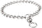 Chain Dog Training Choke Collar: Stainless Steel, 18in, 3.0mm with Swivel