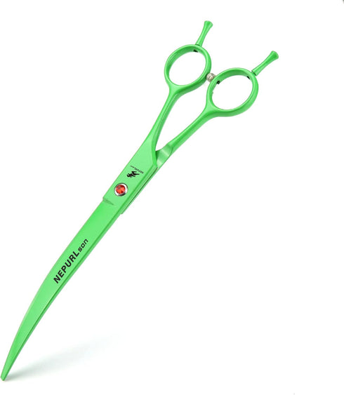 Twinkel Pinkel 7.0-Inch Set 5 Dog Grooming Scissors Pet Grooming Kit Fishbone Teeth Thinning Shears with Forceps