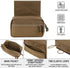 KRYDEX Tactical Drop Pouch, Sub Abdominal Carrying Kit Bag, Tactical Fanny Pack with Hook and Loop Panel