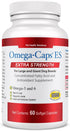 Omega-Caps Extra Strength for Large Breeds - Vet Formulated for Healthy Skin & Coat, Reduces Shedding, 60 Soft Gel