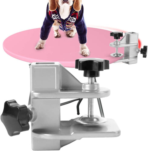 Pet Grooming Table Arms Clamp, H Bar Clamp Holder, Hair Dryer Clamp Clip Accessory for Dog Cat Puppy Kitty (23 * 23mm)