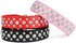 Rhinestone Dog Collar, Bling PU Leather Crystal Diamond Pet Collar S M L XL (S, Hot Pink)