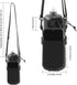 WOTOW Insulated Water Bottle Holder Bag, Bicycle Drink Cup Holder with Shoulder Strap for Cycling