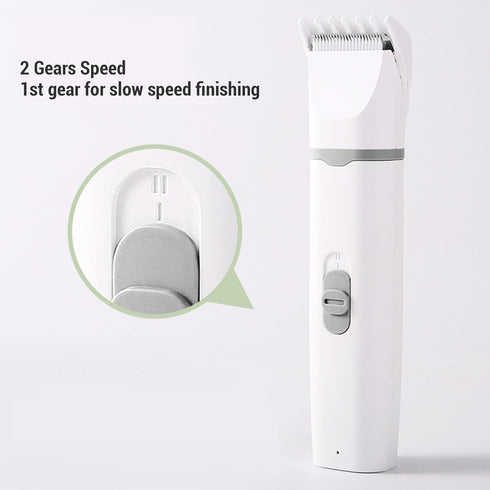 Shenprymic Trimmer 3 Trimming 4 Electric Pet Hair Clipper, Low Noise Rechargeable Grooming Kit, Multifunctional