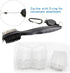 Golf Towels Set - Microfiber Waffle Design Golf Towel 16" X 24" with Hook and Loop Fastener and Retractable Brush