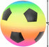 9 Inch Rhode Island Novelty Rainbow Soccer Playground Ball, One per Order
