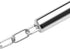 Stainless Steel Hanging Bite Toy for Bird Cage, Bell Toy for Parrot, Parakeet, Budgie, Cockatiel, Conure, African Greys