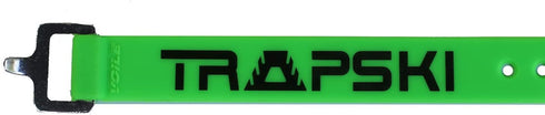 TRAPSKI Voile 15 Inch Aluminum Buckle Strap - Multi-Use Tension Strap for Skis, Bikes, Cargo (Green 3PK)