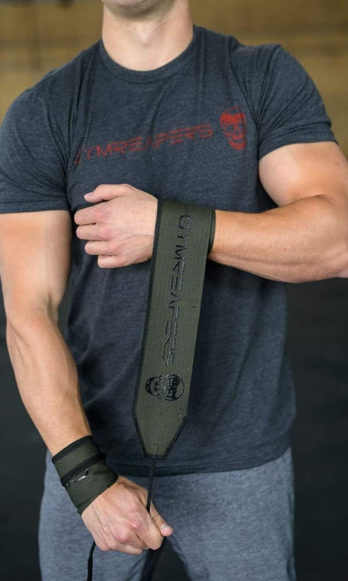 Gymreapers Strength Wrist Wraps for Cross Training, Olympic Lifting, Strength Workouts, Strong Wrist Support for Men