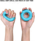 Grip Strength Trainer, Hand Grip Strengthener, Forearm Grip Workout - Silicone Rings for Rock Climbing, Athletes &