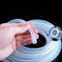 hcaklozgshi 1pcs Winemaking(5meter,ID 8mm 10mm) Silicone Rubber Hose Transparent Flexible High Temperature Resistant