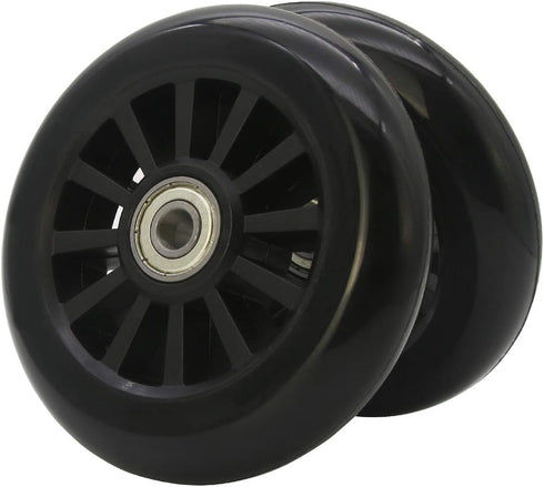 Z-FIRST 100mm Scooter Wheels, Replacement Pair, Plastic Core for Razor Fuzion Scooters (2)
