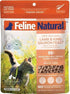 Feline Natural High Protein Dry Cat Food, Freeze-Dried Diet with 98% Meat, Lamb & King Salmon, 3.5oz