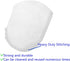 Nylon Mesh Filter Socks 4 Inch Ring, 50/100/200/300 Micron - 15 Inch Long Aquarium Filter Bags - 2 Pack (75 Micron - 4