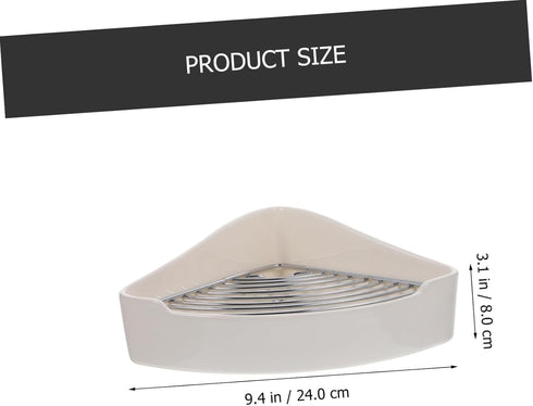 Chinchillas Small Animal Corner Litter Box Triangle Ceramic Potty for Rabbits Guinea Pigs Hamsters and Portable Design