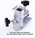 Pet Grooming Table Arms Clamp Grooming Table Clip Grooming Table Arm H Bar Clamp Aluminium Alloy Fixture Fixation Clip Dog Cat Hair Dryer Clamp Clip Holder(23x23mm)