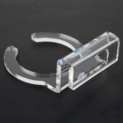 Aquarium Pre Filter Sock Holder, Acrylic Micron Bag Holder for Fish Tank Filter Sock Mount Bracket (4inch)