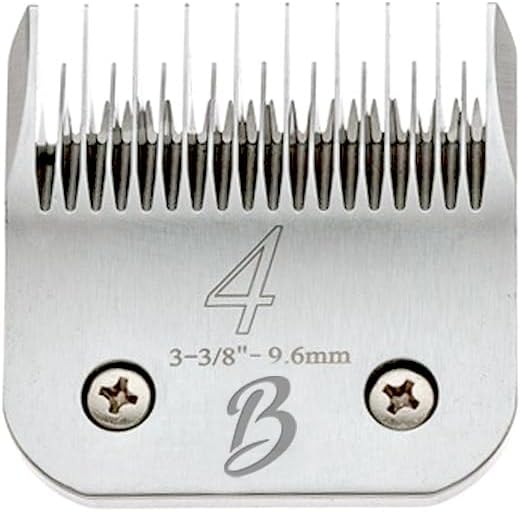 Detachable A Series 4 Blade Dog Grooming Skip Tooth Cuts Length 3 3/8" - Japanese High Carbon Steel Blade Supplies
