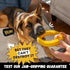 Indestructible Ring Dog Toy - Lifetime Replacement for Medium & Large Breeds, Durable for Aggressive Chewers