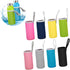 Happyyami Glass Water Bottle Cover Bottle Holder Bag Insulated Bags Bottle Warm Sleeve Water Bottle Carrier Bag