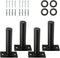 Weight Plate Holder Steel Wall Mounted Rack Storage for 2" Weight Plate, Mounting Hardware Included
