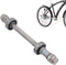 Wheel Hub Axle, Metal Quick Release Skewer for Bike Repair, Front Rear Solid Shaft Lever