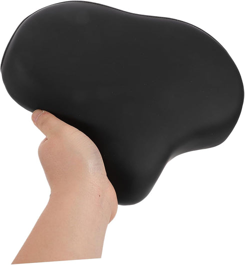 Comfortable Bike Seat Cushion for Stationary Exercise Bikes Durable PU Sponge Relief Pad Fit for Long Lasting Comfort