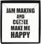EzGift Jam Making And Coffee Make Me Happy Necklace Pendant Funny Gift For