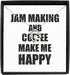 EzGift Jam Making And Coffee Make Me Happy Necklace Pendant Funny Gift For