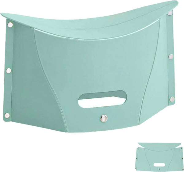 TTFP Portable Camping Stool, Collapsable Foldable Chair for Travel Outdoor (Green)