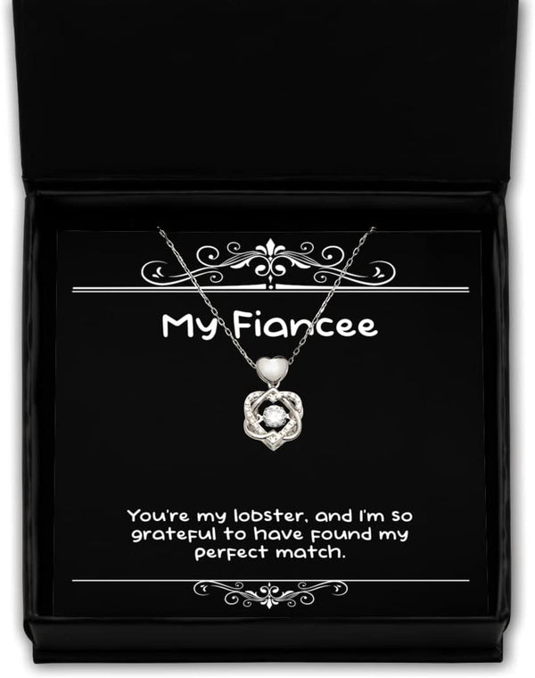Generic Inspirational Fiancee Gifts, You're My Lobster, and I'm so Grateful to Have,