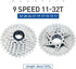 VG SPORTS 9 Speed Bicycle Cassette 11-25T/11-32T/11-36T/11-40T, Compatible with Mountain Bike/Road Bike Shimano Sram